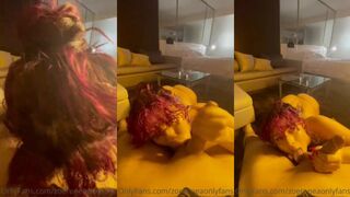 Zoe Renea Teases Her Massive Fake Titties in Nude OnlyFans Video