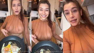 Estephania Teases Her Natural Tits in Leaked OnlyFans Video