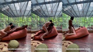 Auhneesh Nicole Teases with BBC in Hardcore Sex Video Cum on Ass