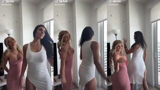 BronzeGoddess Teases Huge Fake Titties in Leaked Sex Video