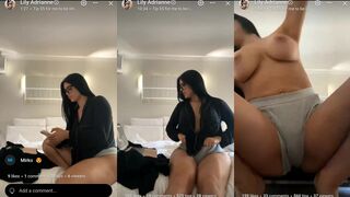 Lily Adrianne Teases Her Curvy Ass in Leaked Naked Video