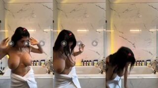 Mia Khalifa Drops Towel in Steamy OnlyFans Leak Video