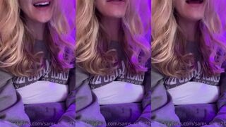 SamsSoles21 Teases Her Curves Completely Nude in Exposed Video