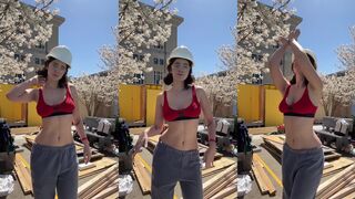 Hotblockchain Teases Her Sexy Body in Exclusive Exposed Video