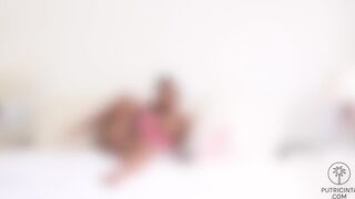 Petite Putri Cinta Teases Completely Nude in Sensational Video