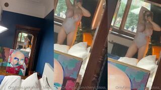 Must-Watch Cheryl Blossom Tease her huge tits naked in this video