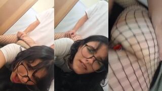 Asyerzinhaxxx takes raw cock and makes stud explode in intense fuck video