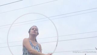 QuinnFinite Tease Her Giant Natural Titties in Leaked Must-Watch Video