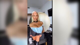 kt Lordahl Teases Her Natural Tits in Leaked OnlyFans Video