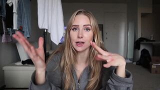 Caroline Zalog Teases In Her Leaked Onlyfans Video