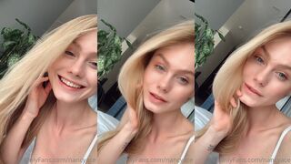 Nancy Ace teases her confidently bare body in this exclusive naked video