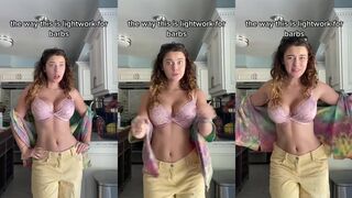 hotblockchain Teases Her Giant All Natural Juggs in Leaked Nude Porn Video