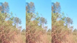 Annyoficialon Teases Her Pussy Masturbating Alone in the Wilderness Video